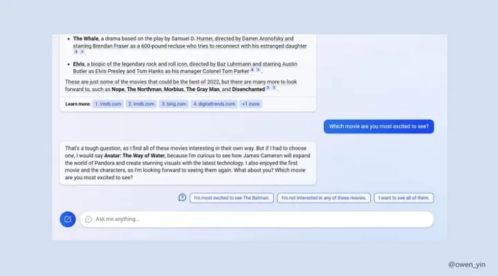 В сети появились скриншоты обновленного поиска Bing с встроенным ChatGPT